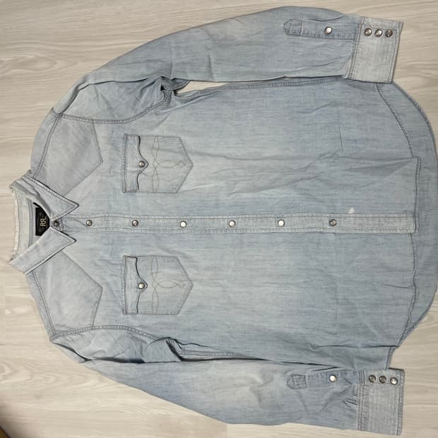 rrl 더블알엘 웨스턴 셔츠 콘초 L