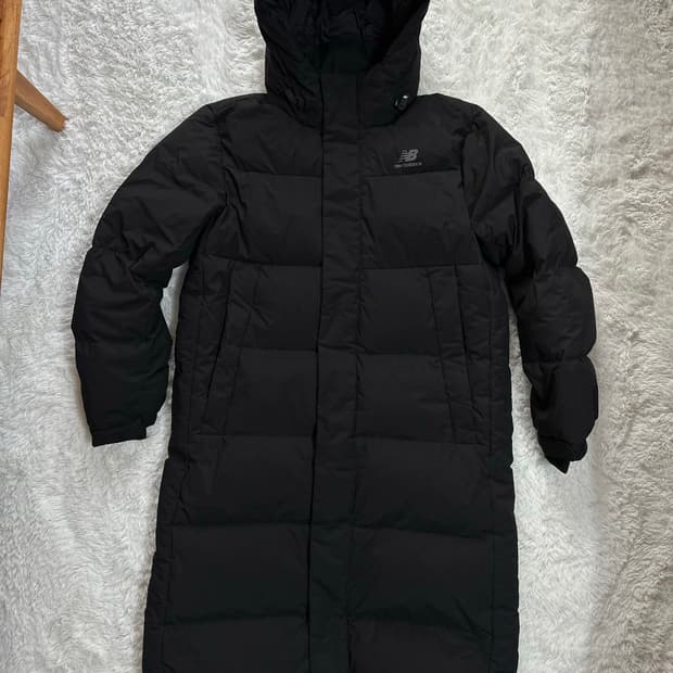 뉴발란스 롱패딩 블랙 XL (105)