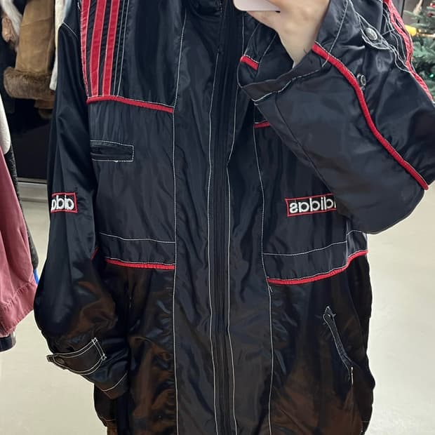 아디다스 유광 바람막이