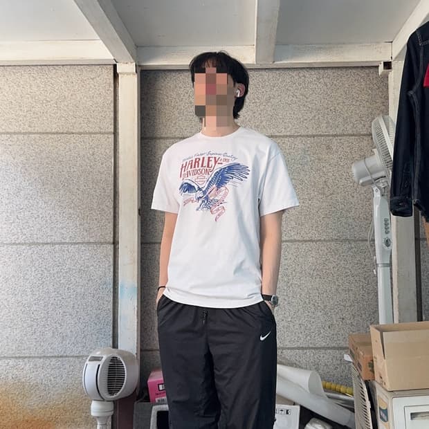 할리데이비슨 서울 익스클루시브 로고 반팔