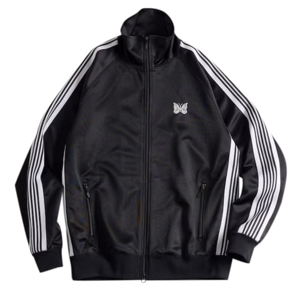 [정품 새상품L] 니들스 트랙 자켓 폴리 스무스 블랙 화이트