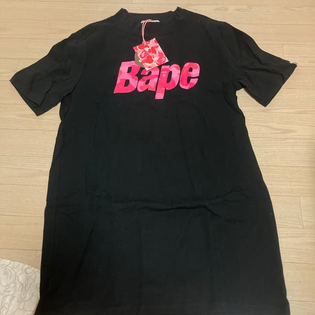 정품 베이프 반팔원피스