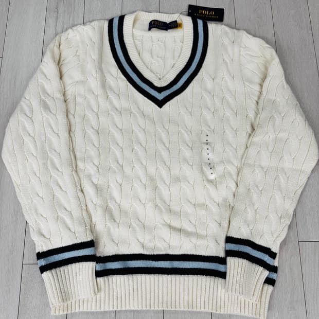 폴로 랄프로렌 크리켓 니트 (새 상품, M사이즈)