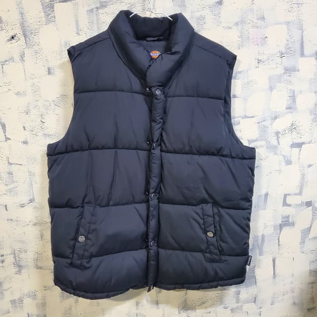 디키즈 패딩 조끼 