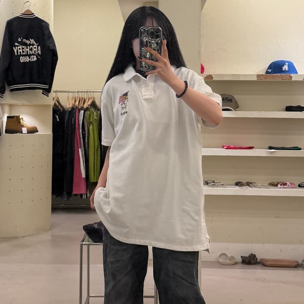 폴로랄프로렌 올림픽 베어 폴로 반팔 티셔츠 U1382