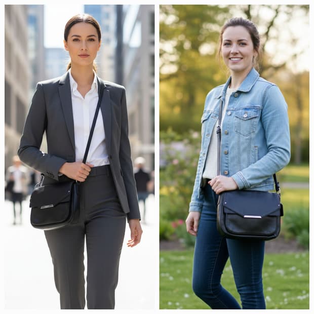 코치 레더 크로스백