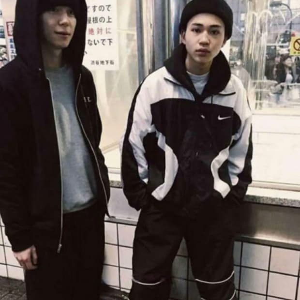 (XL~2XL)90'S 나이키 오레오 바람막이-M2239