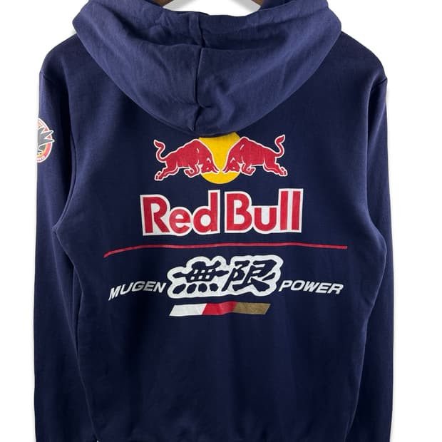 레드불X퓨마 무겐파워 네이비 후드집업2227