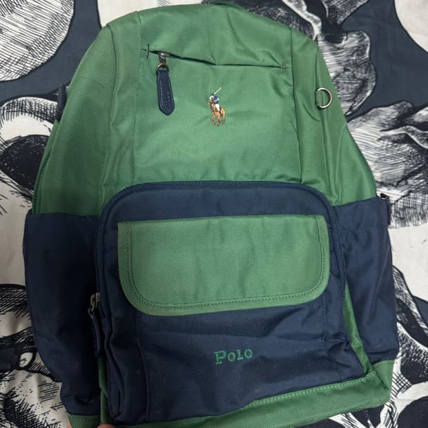 폴로 백팩 가방