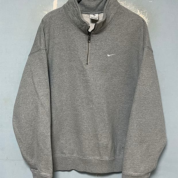 나이키 NRG 헤비맨투맨 반집업 남자 기모 XXL 110