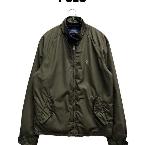 (S) 폴로랄프로렌 바라쿠타 해링턴 자켓 카키