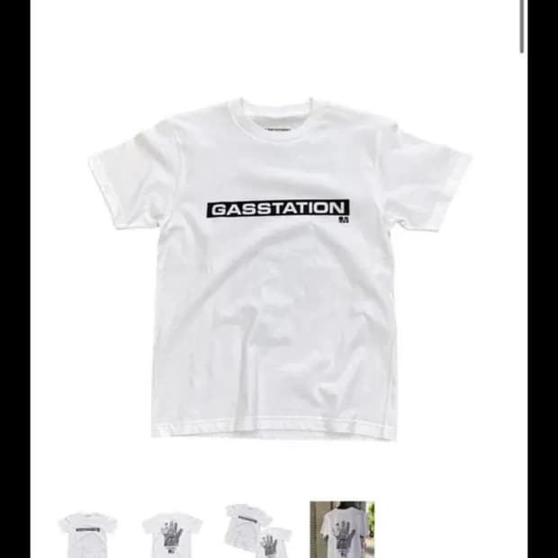 [xl] 가스스테이션 반팔 "Vinyl Gloves" T-shirt