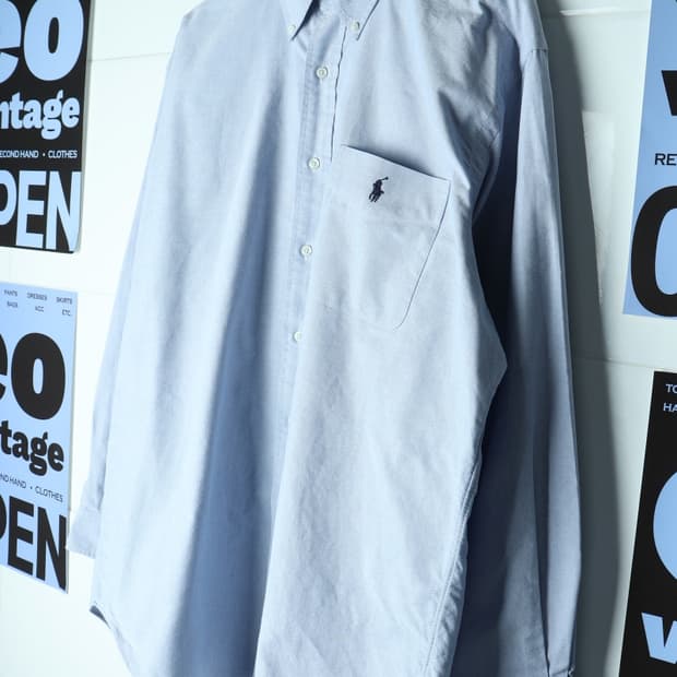 (M-XL) 폴로 랄프로렌 셔츠 남방 90S 년대 USA-H3H33646