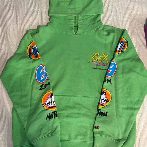 [XL] 크롬하츠 매티보이 섹스 레코즈 후드티