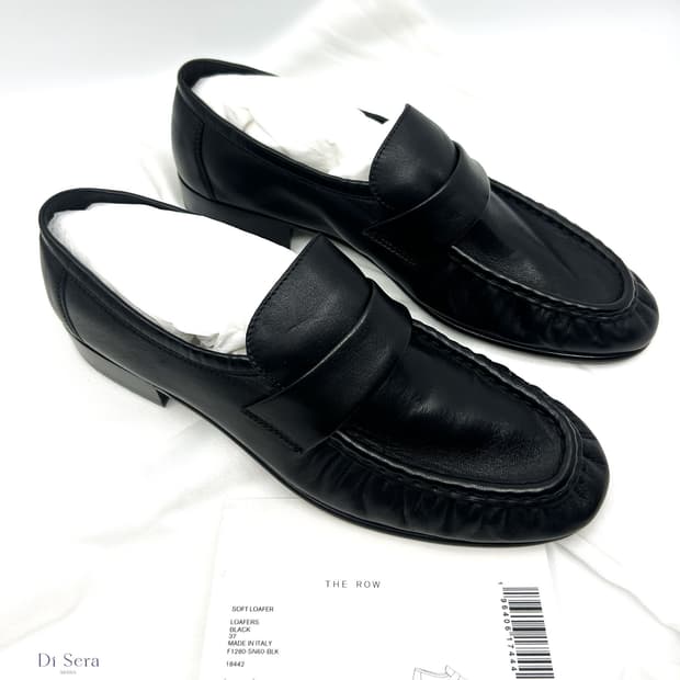 더로우 로퍼 소프트 블랙 EU37 F1280SN60 BLK