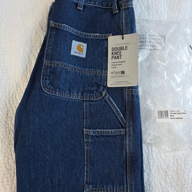 칼하트 wip 더블니 새제품 30×32