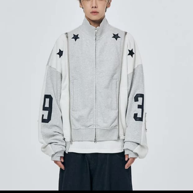 스키즘인듀싱 ASSEMBLY TRACK TOP GREY