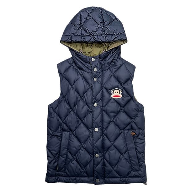 폴프랭크 패딩 조끼 네이비 OS