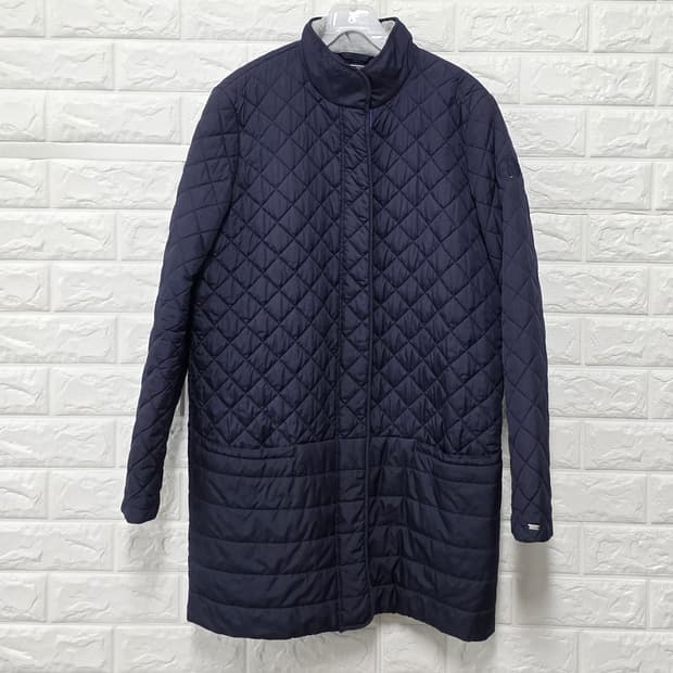 택포// 타미힐피거 퀼팅 자켓 네이비 M