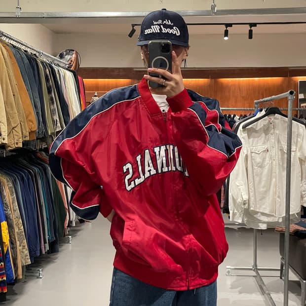 90s CARDINALS 올드스쿨 자켓