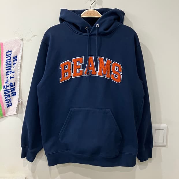 78 빔즈 아치로고 후드티