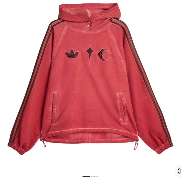 (XL) 아디다스 x 떠그 클럽 스웨트 후드 파워 레드