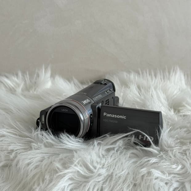 빈티지 캠코더 파나소닉 HDC-TM350