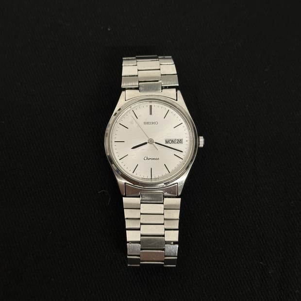 Seiko Vintage 세이코 크로노스 데이데이트 시계