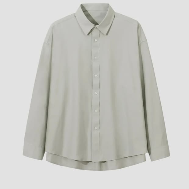 세컨모놀로그 코튼 셔츠