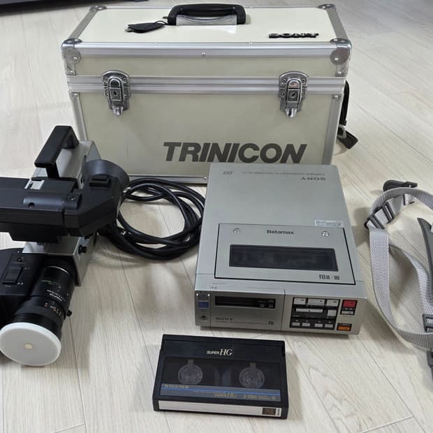 소니 베타맥스 비디오 카메라, 포터블 테이프 레코더