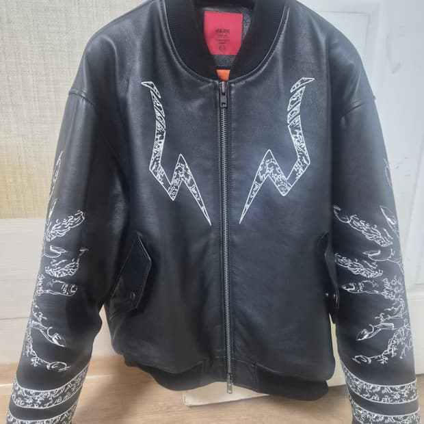 언더마이카 주술회전 복마어주자 가죽 봄버  1사이즈