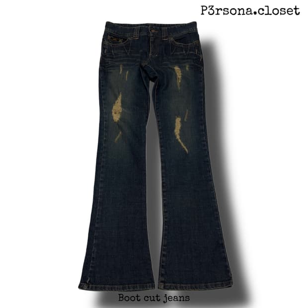 Boot cut jeans