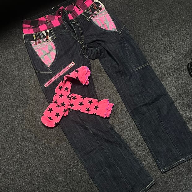 Emo&Scene mood Denim pants