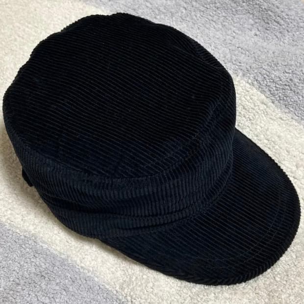 CA4LA 헌팅 캡 블랙 코듀로이