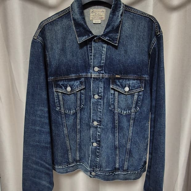 폴로랄프로렌 / 페이디드 데님 트러커 / XXL