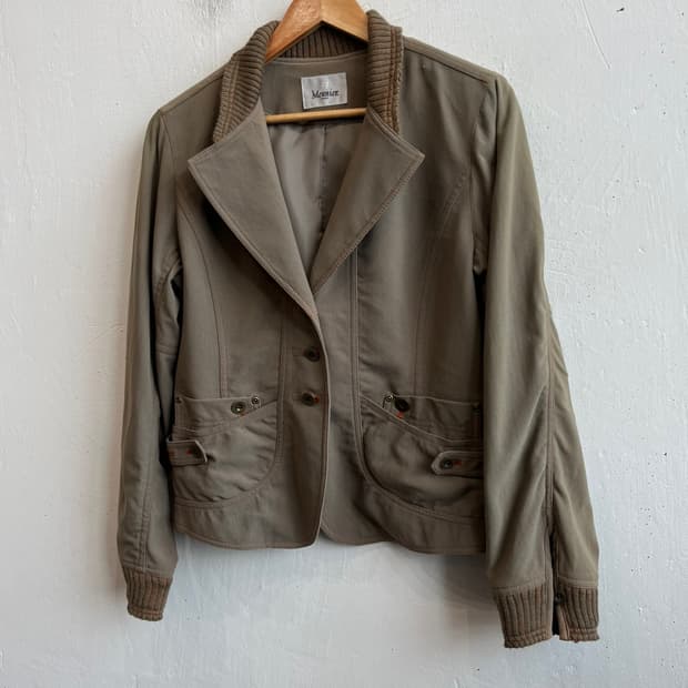 Meunier JPN 밀리터리 자켓 우먼즈