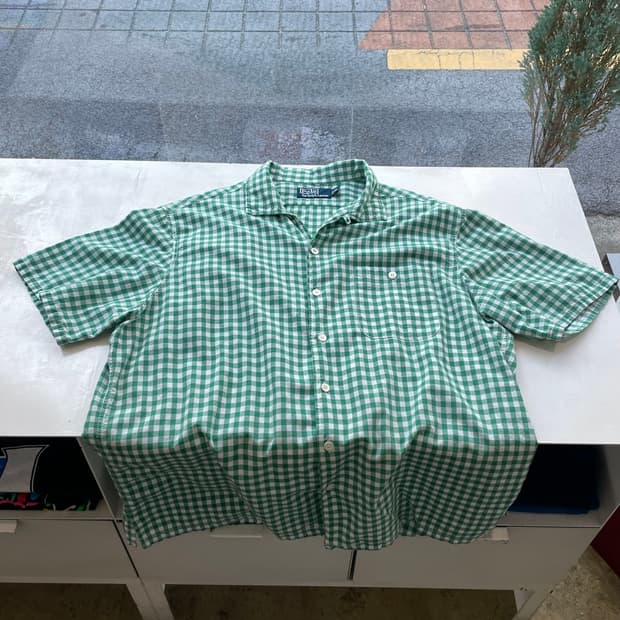 Polo RL Madras camp shirt 폴로 마드라스 캠프셔츠