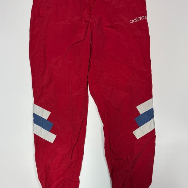 아디다스 올드스쿨 레드 트랙팬츠 XL 33인치