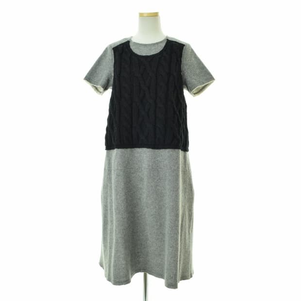 꼼데가르송 니트 원피스