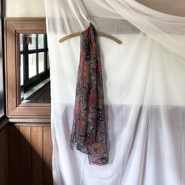 JPV paisley scarf