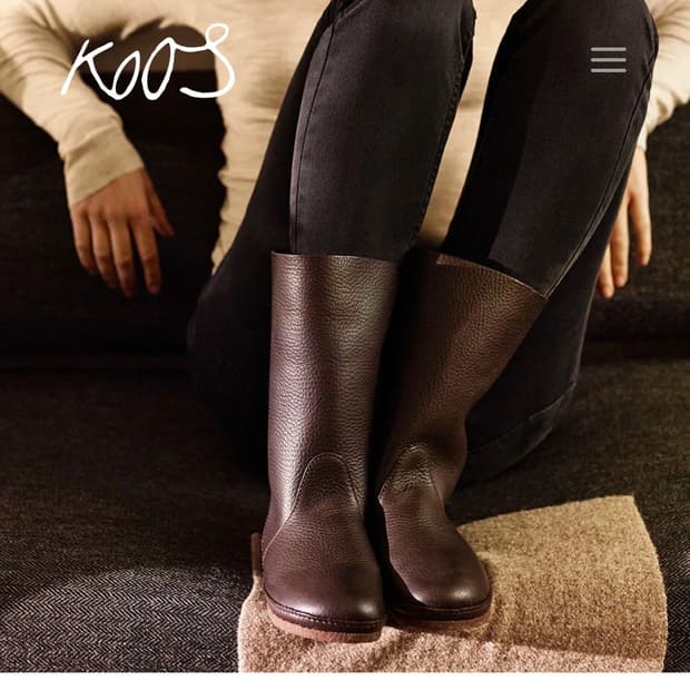 Koos 미들 부츠 (블랙)