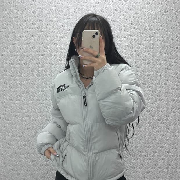 노스페이스 눕시 온볼 레트로 빈티지 패딩 자켓 M C07902