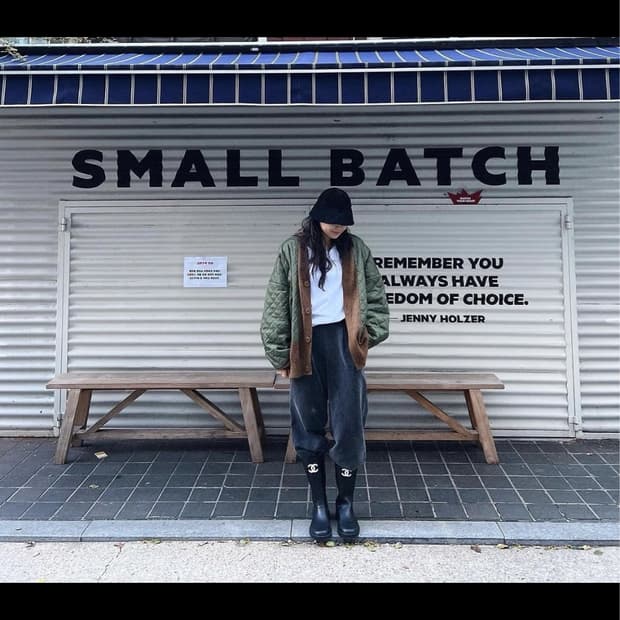 allightz 올라이츠 누빔 자켓