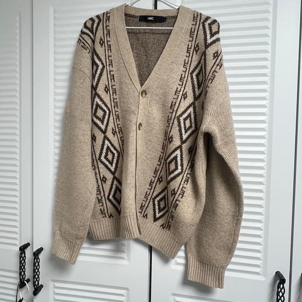 LMC ROMANIAN KNIT CARDIGAN beige