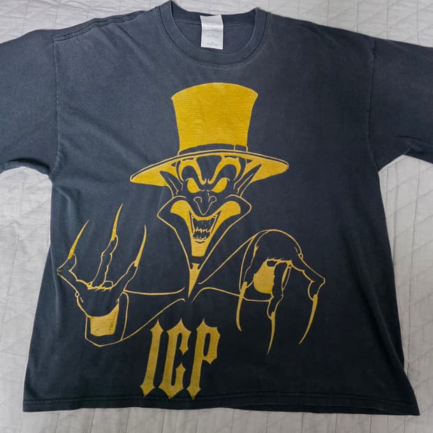 [XL] 00s 빈티지 ICP 링마스터 밴드티 랩티 ver. 길단