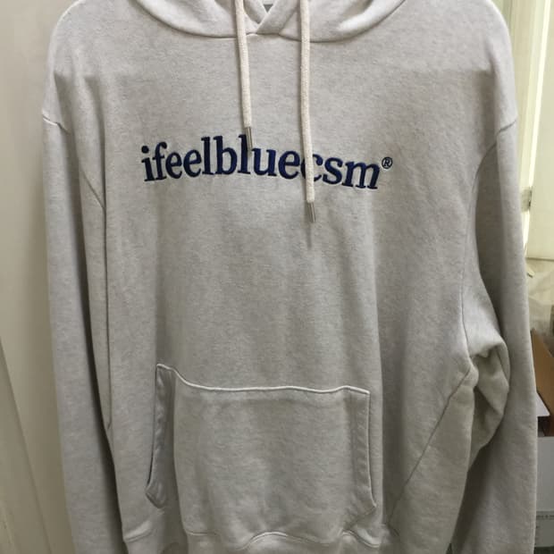 아이필블루씨에스엠 후디 오트밀 M