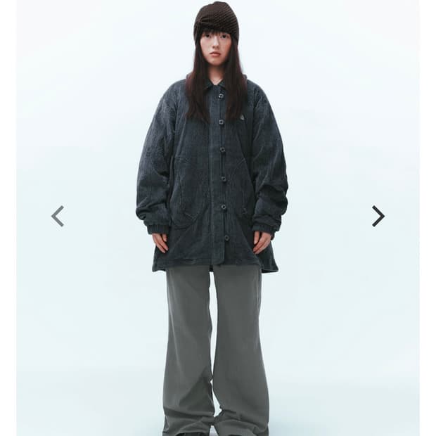 코이세이오 라운드 카라 코지 봄버 자켓