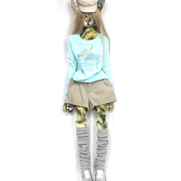 Sky-blue long sleeve (Lee dead-stock)