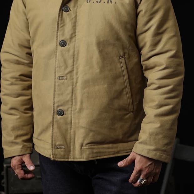 브론슨 덱자켓 새제품 m사이즈 판매합니다