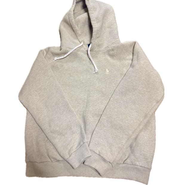 폴로 랄프로렌 후드티 베이지 M